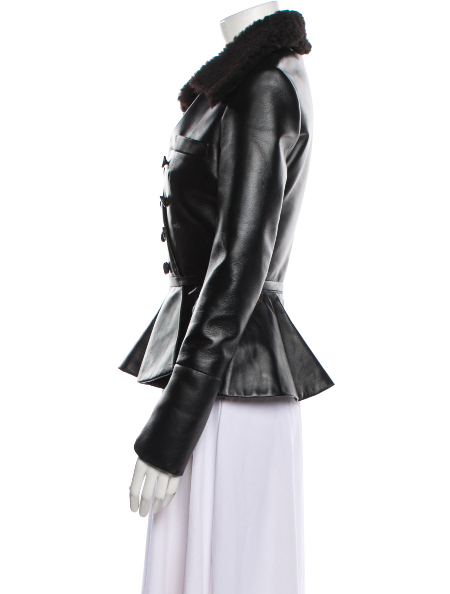 Louis Vuitton 2018 Lamb Biker Biker Jacket