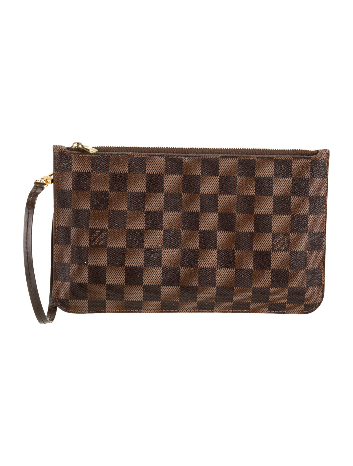 Louis Vuitton Damier Ebene Neverfull Pouch