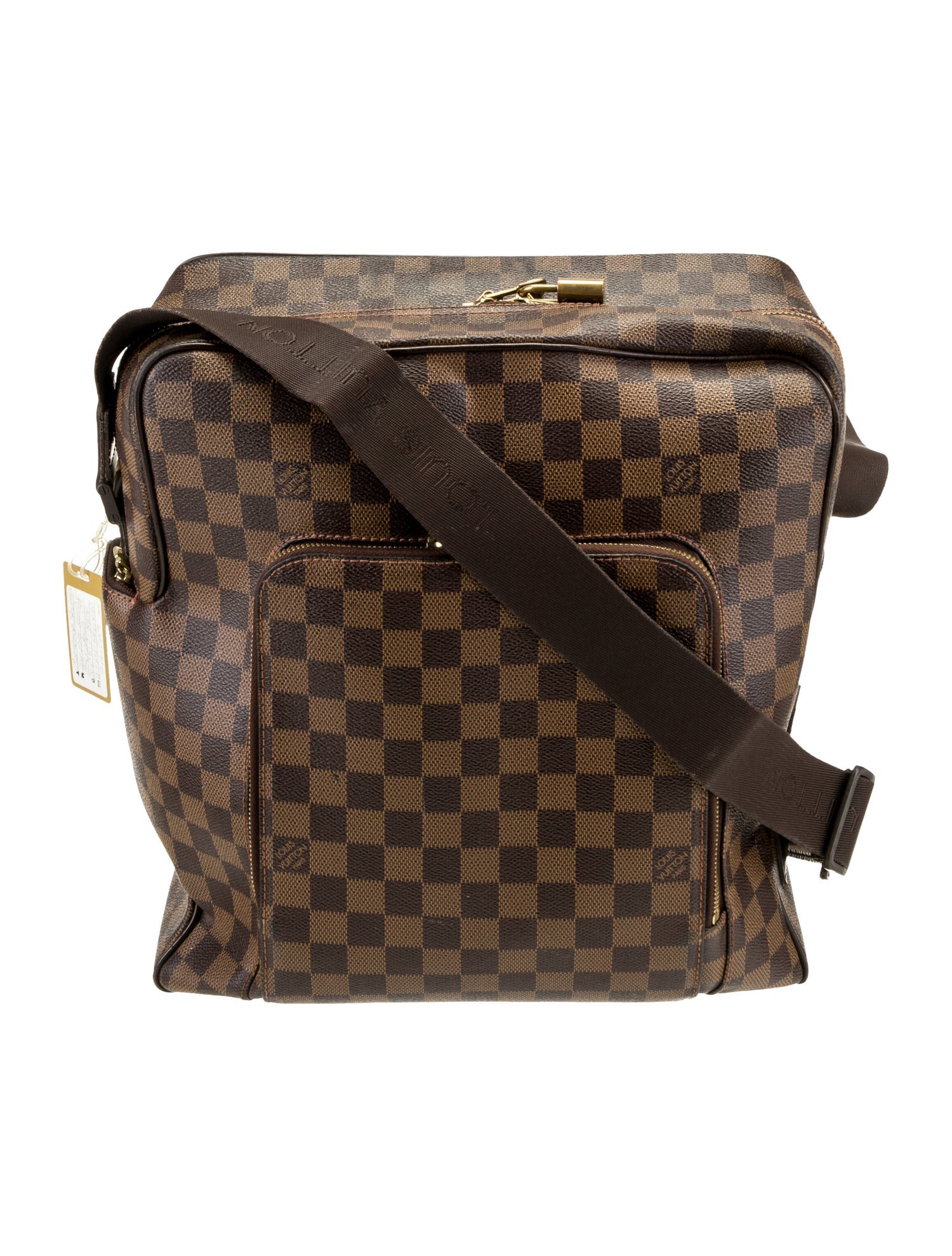 Louis Vuitton Damier Ebene Messenger Bag Vintage