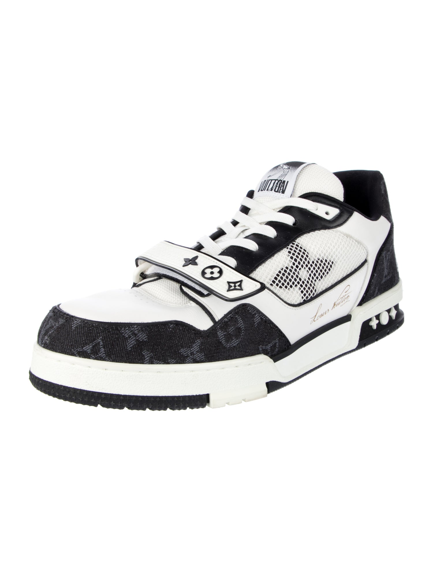 Louis Vuitton LV Monogram Leather Sneakers
