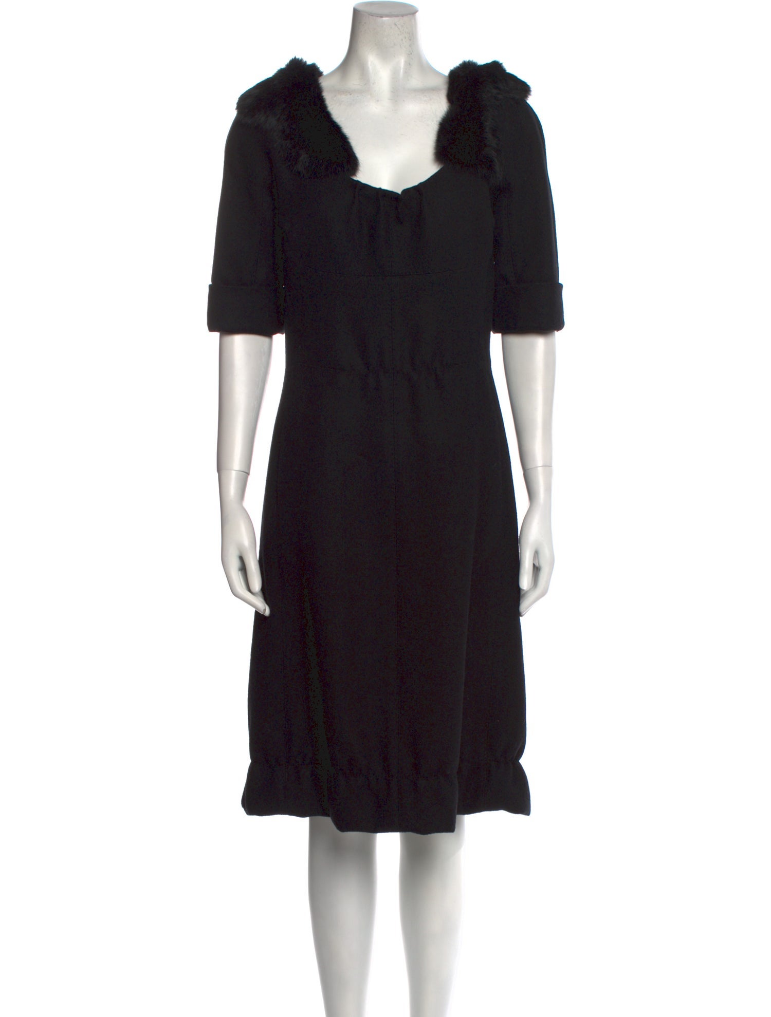 Louis Vuitton Vintage Knee-Length Dress