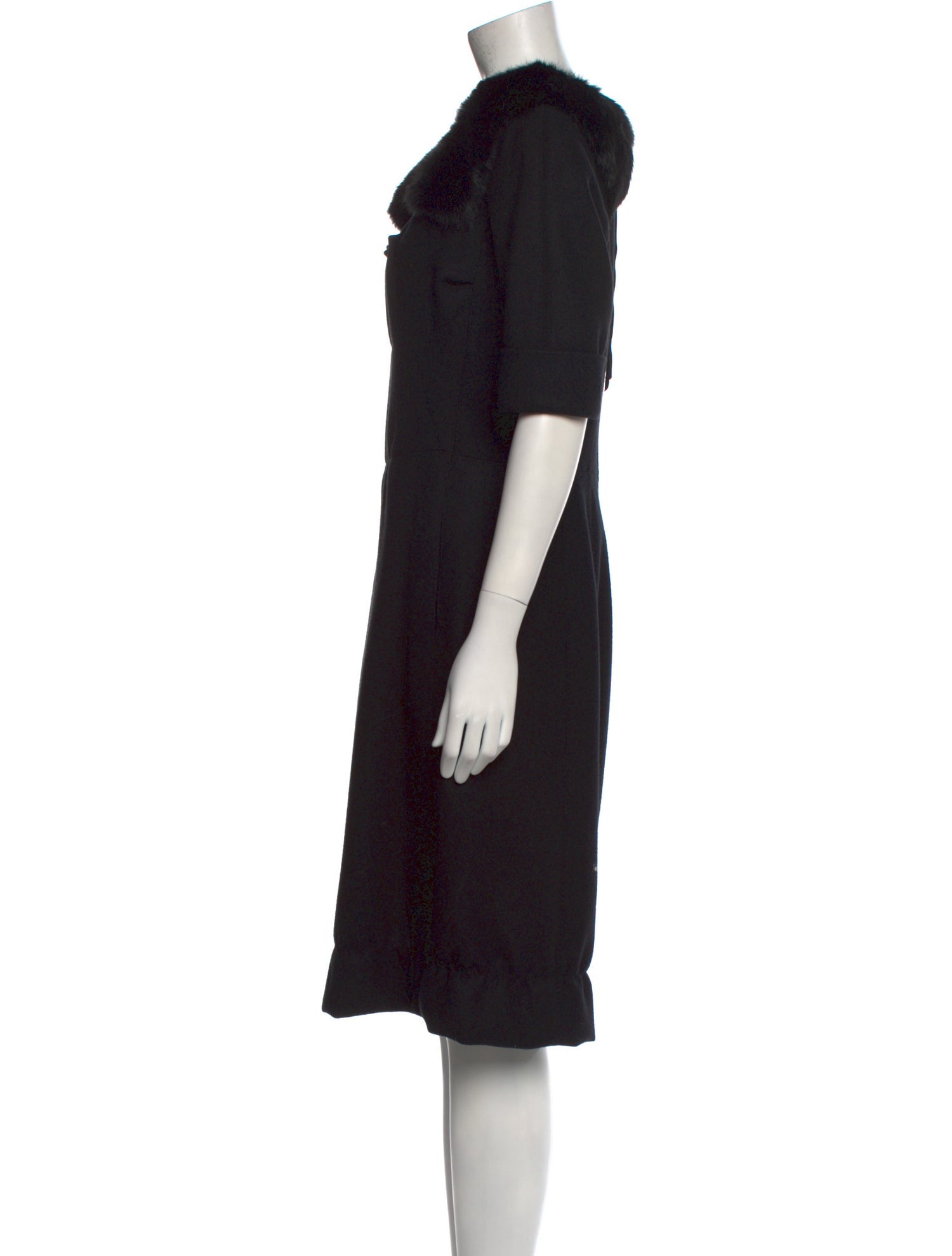 Louis Vuitton Vintage Knee-Length Dress