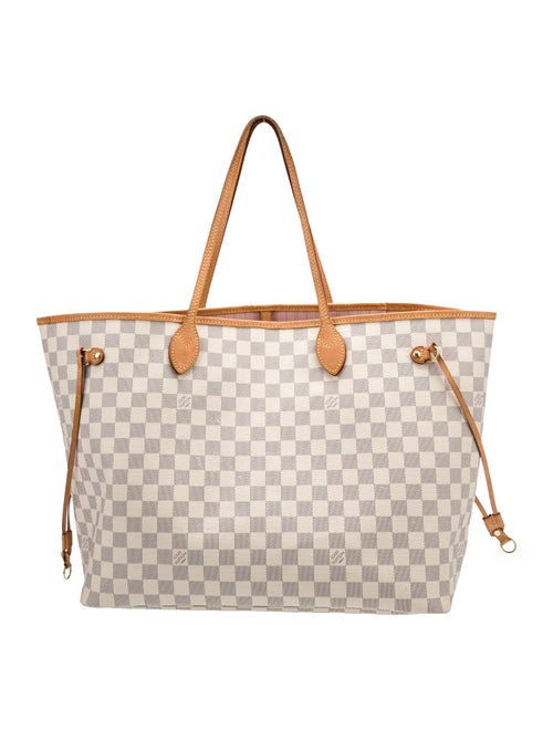 Louis Vuitton Damier Azur Neverfull w/Pouch GM