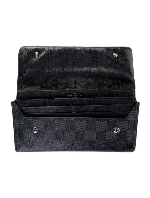 Louis Vuitton 2010 Damier Graphite Pattern Wallet