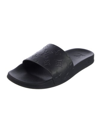 Louis Vuitton Rubber Polka Dot Print Slides