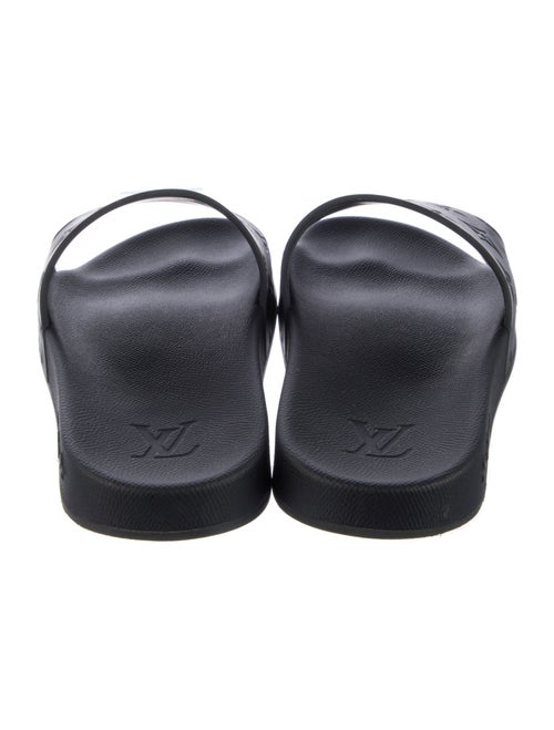 Louis Vuitton Rubber Polka Dot Print Slides