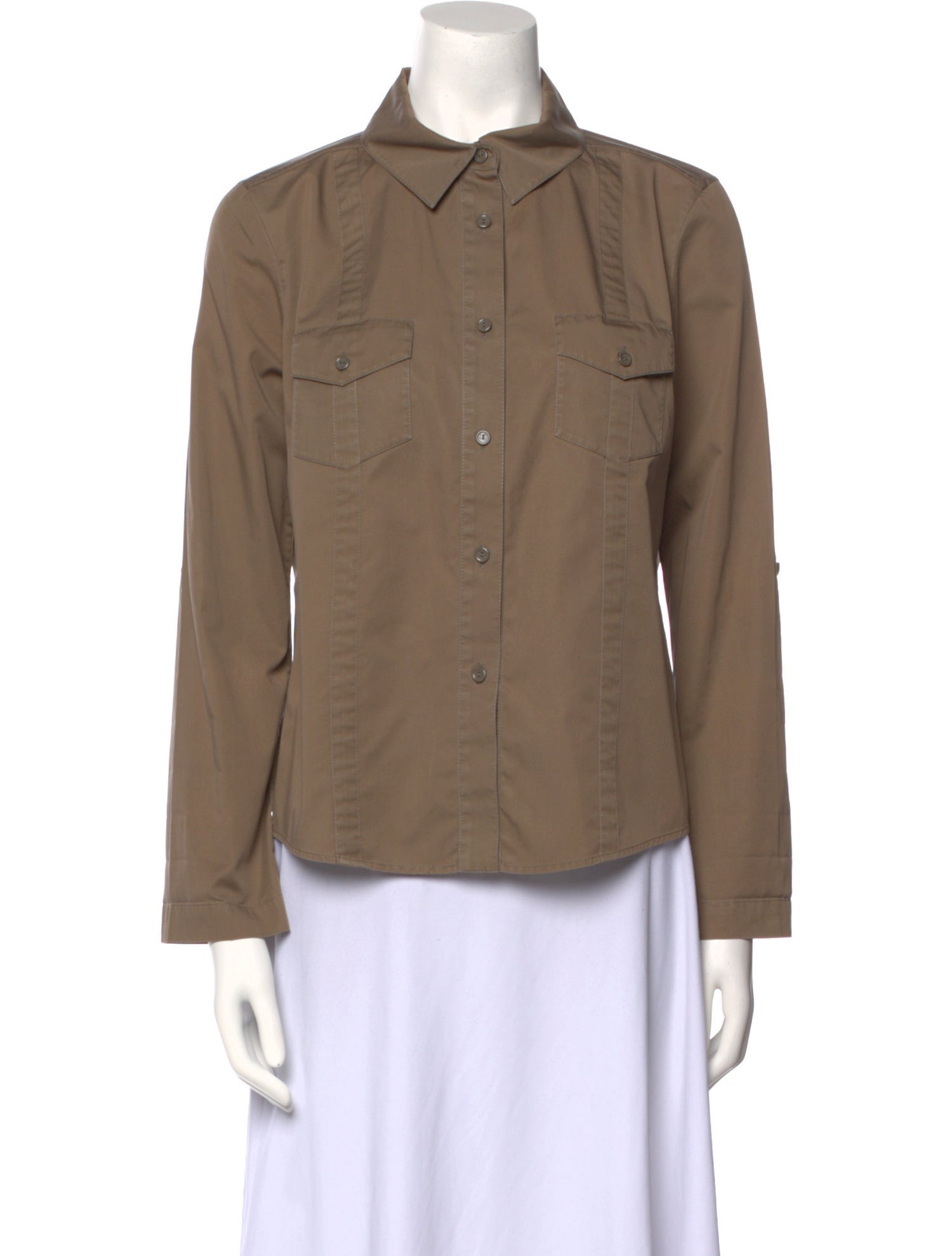 Louis Vuitton Vintage Late 1990's - Early 2000's Button-Up Top