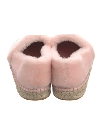 Louis Vuitton Shearling Espadrilles