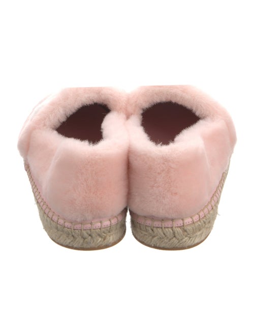 Louis Vuitton Shearling Espadrilles