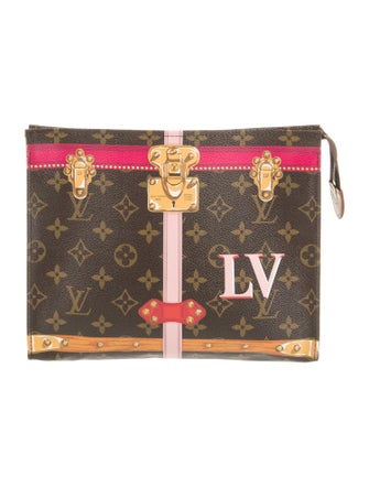 Louis Vuitton LV Monogram Limited Edition Summer Trunks Toiletry Pouch 26