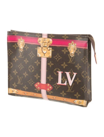 Louis Vuitton LV Monogram Limited Edition Summer Trunks Toiletry Pouch 26