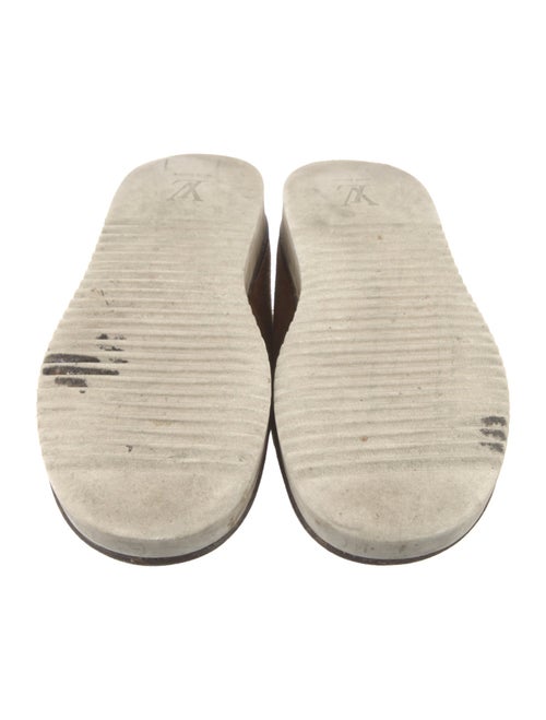 Louis Vuitton Suede Mules