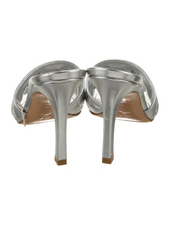 Louis Vuitton Monogram Pattern Leather Slides