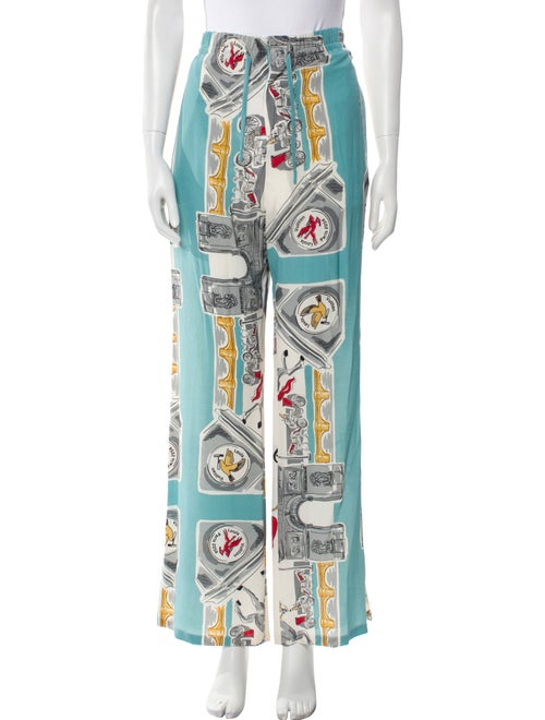 Louis Vuitton 2019 Silk Lounge Bottoms