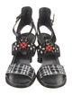 Louis Vuitton Canvas Printed Sandals