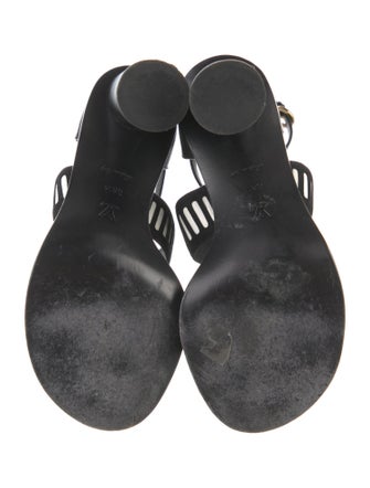 Louis Vuitton Canvas Printed Sandals