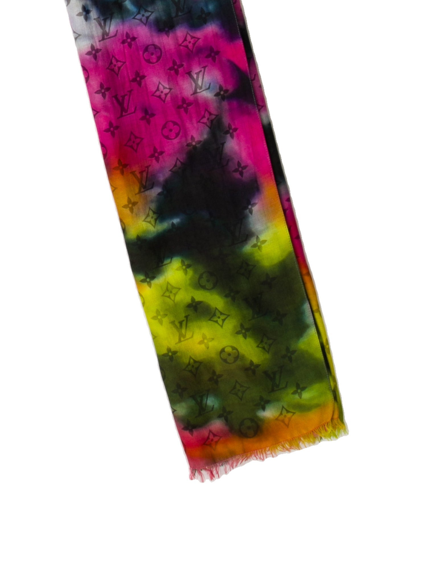 Louis Vuitton Tie Dye Monogram RGB 2018 Scarf