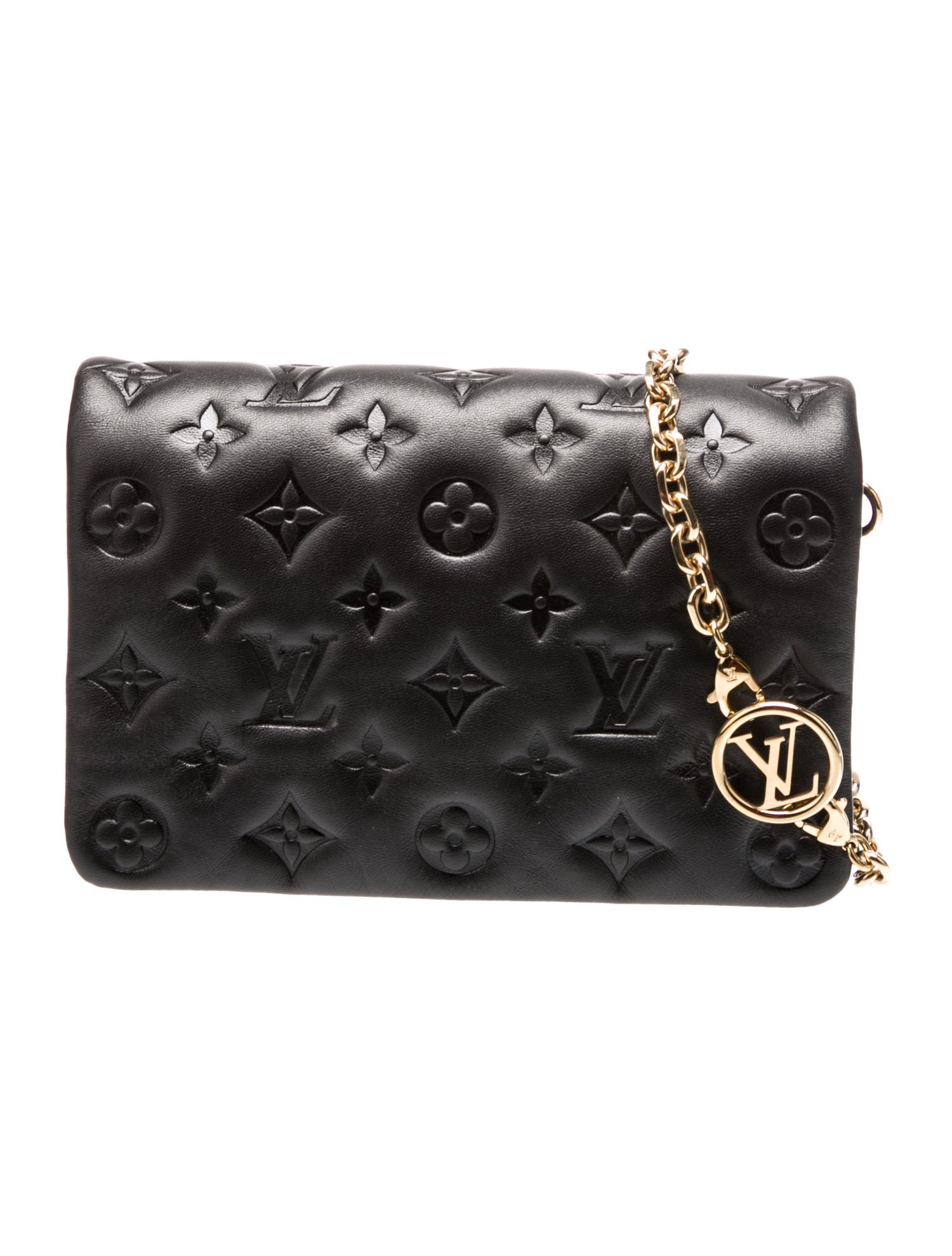 Louis Vuitton LV Monogram Embossed Pochette Coussin