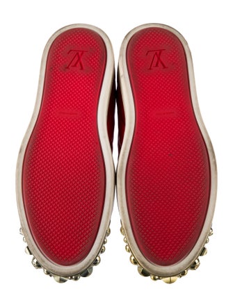 Louis Vuitton Python Animal Print Sneakers