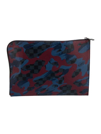 Louis Vuitton Damier Cobalt Pochette Jour GM