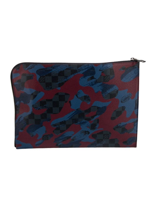 Louis Vuitton Damier Cobalt Pochette Jour GM