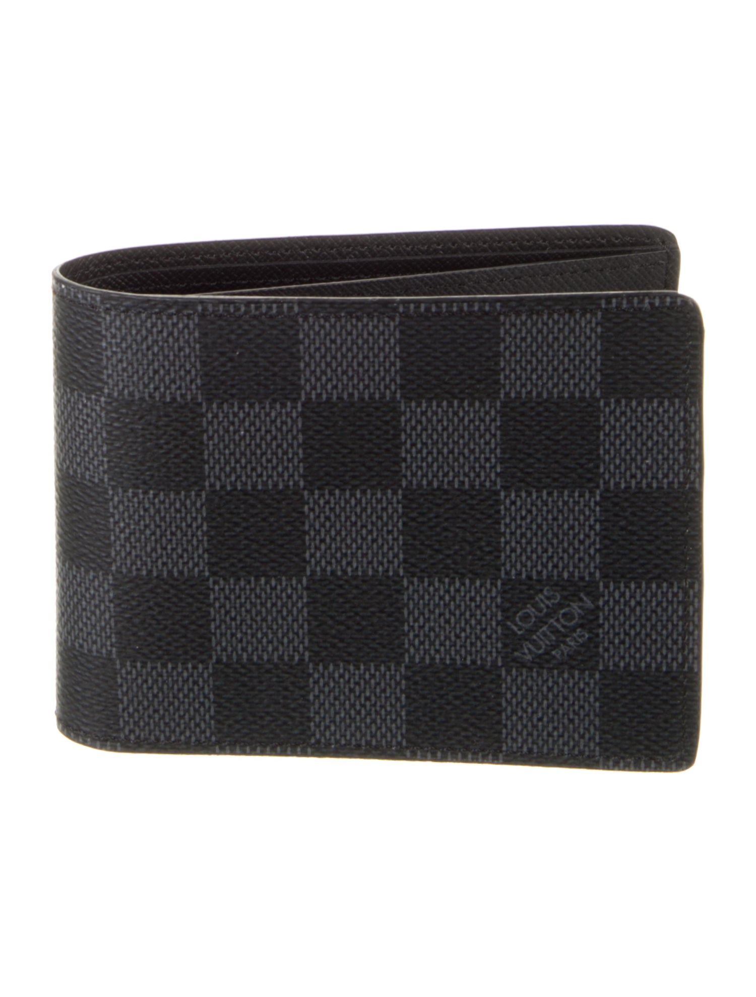 Louis Vuitton Damier Graphite Pattern Coated Canvas Wallet