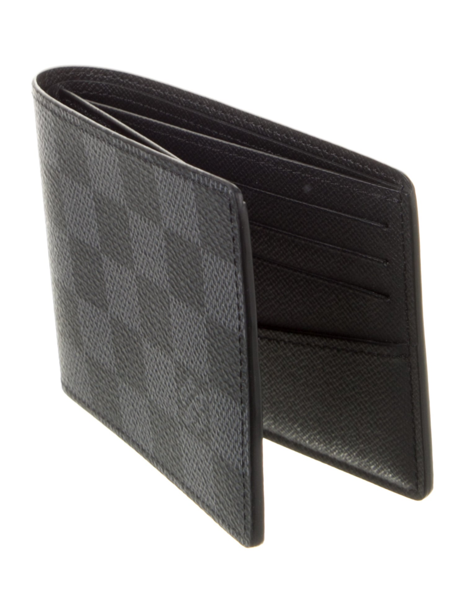 Louis Vuitton Damier Graphite Pattern Coated Canvas Wallet