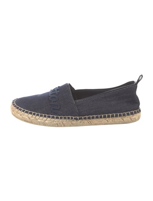 Louis Vuitton Canvas Embroidered Accent Espadrilles