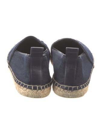 Louis Vuitton Canvas Embroidered Accent Espadrilles