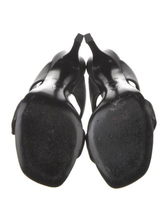 Louis Vuitton Leather Ruffle Embellishment Slides