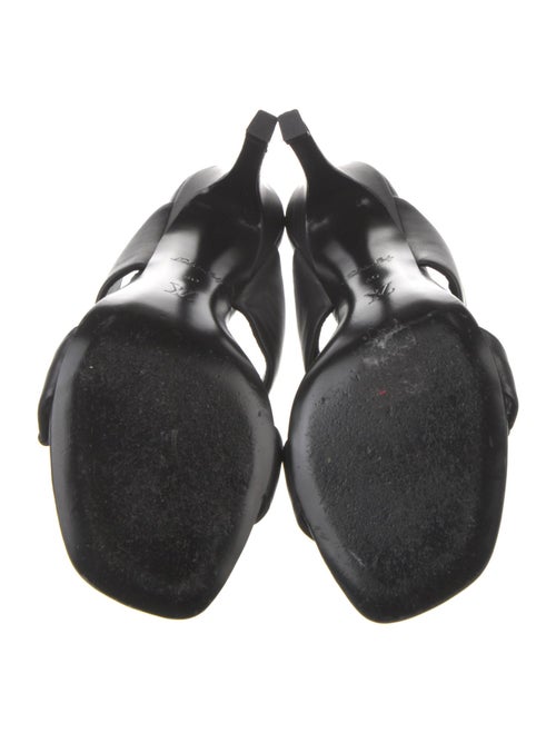 Louis Vuitton Leather Ruffle Embellishment Slides