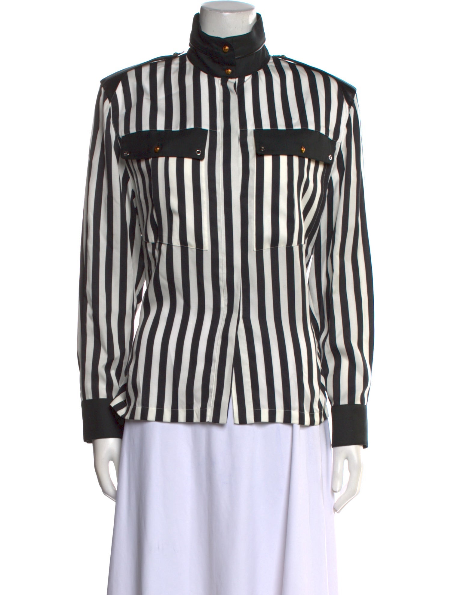 Louis Vuitton 2022 Silk Button-Up Top