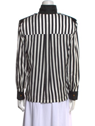 Louis Vuitton 2022 Silk Button-Up Top