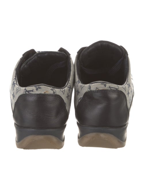Louis Vuitton Monogram Mini Lin Pattern Leather Sneakers