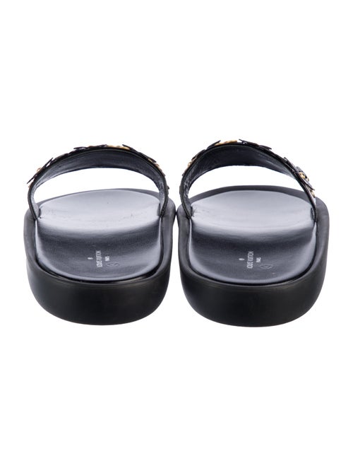 Louis Vuitton Patent Leather Printed Slides