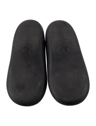 Louis Vuitton Patent Leather Printed Slides