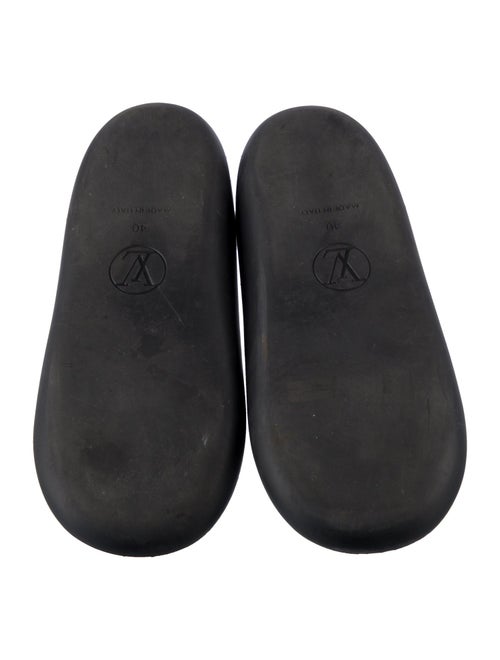 Louis Vuitton Patent Leather Printed Slides