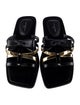Louis Vuitton Leather Slides