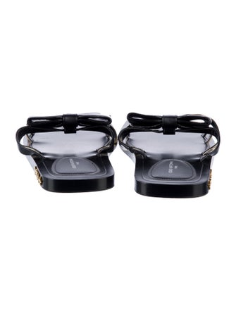 Louis Vuitton Leather Slides