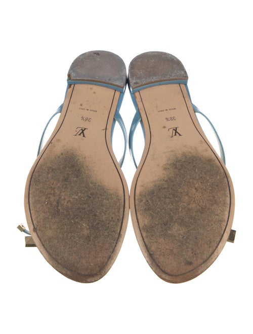 Louis Vuitton Leather Flip Flops
