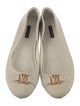 Louis Vuitton 2011 Signature Logo Ballet Flats