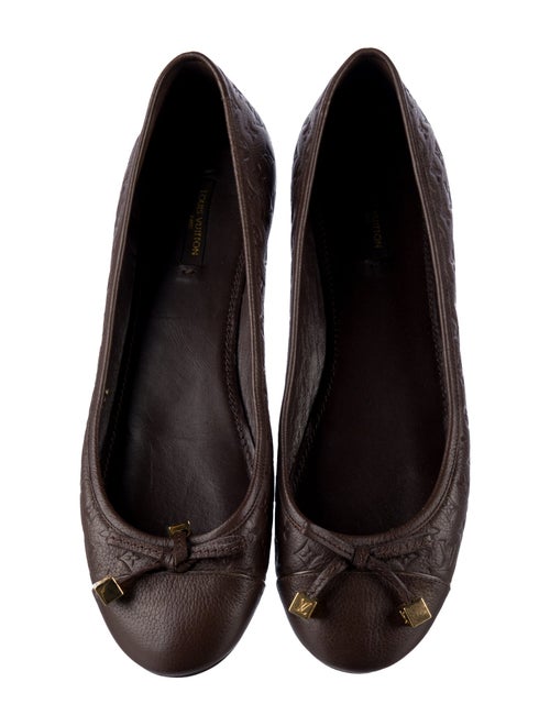 Louis Vuitton 2012 LV Monogram Ballet Flats