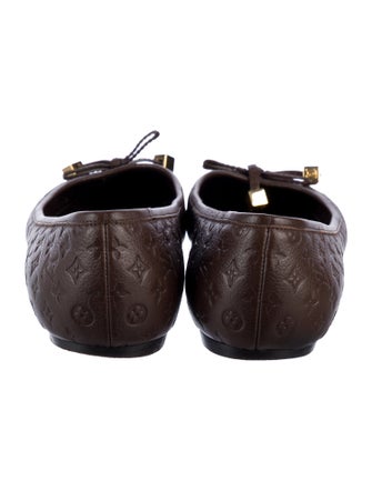 Louis Vuitton 2012 LV Monogram Ballet Flats