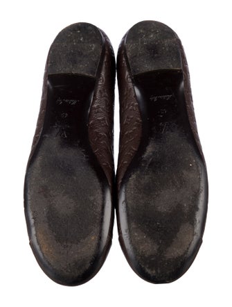 Louis Vuitton 2012 LV Monogram Ballet Flats
