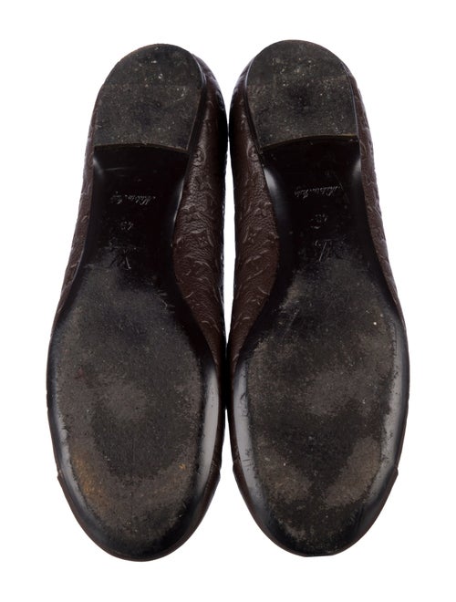 Louis Vuitton 2012 LV Monogram Ballet Flats