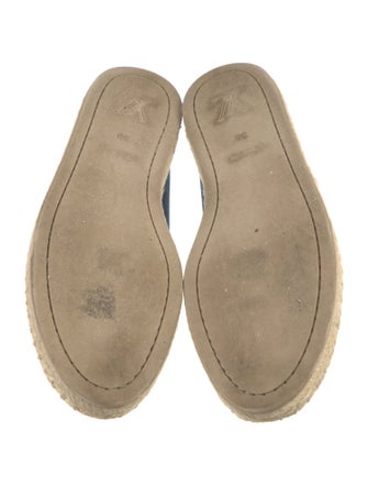 Louis Vuitton Denim Printed Espadrilles