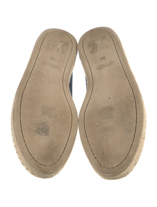 Louis Vuitton Denim Printed Espadrilles