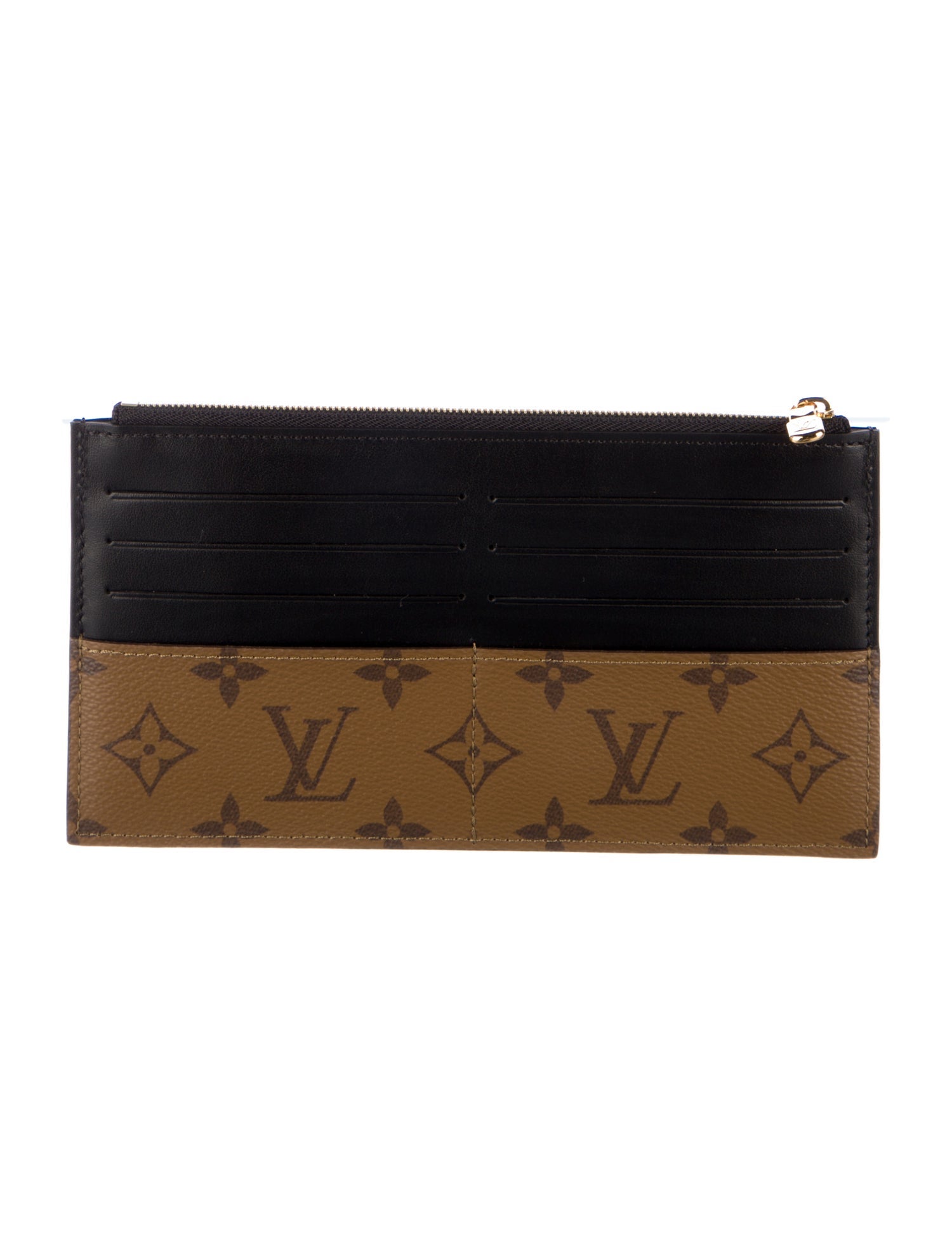 Louis Vuitton Monogram Reverse Coated Canvas Pochette Félicie Insert