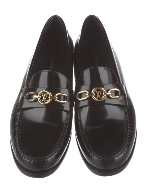 Louis Vuitton LV Monogram Leather Loafers