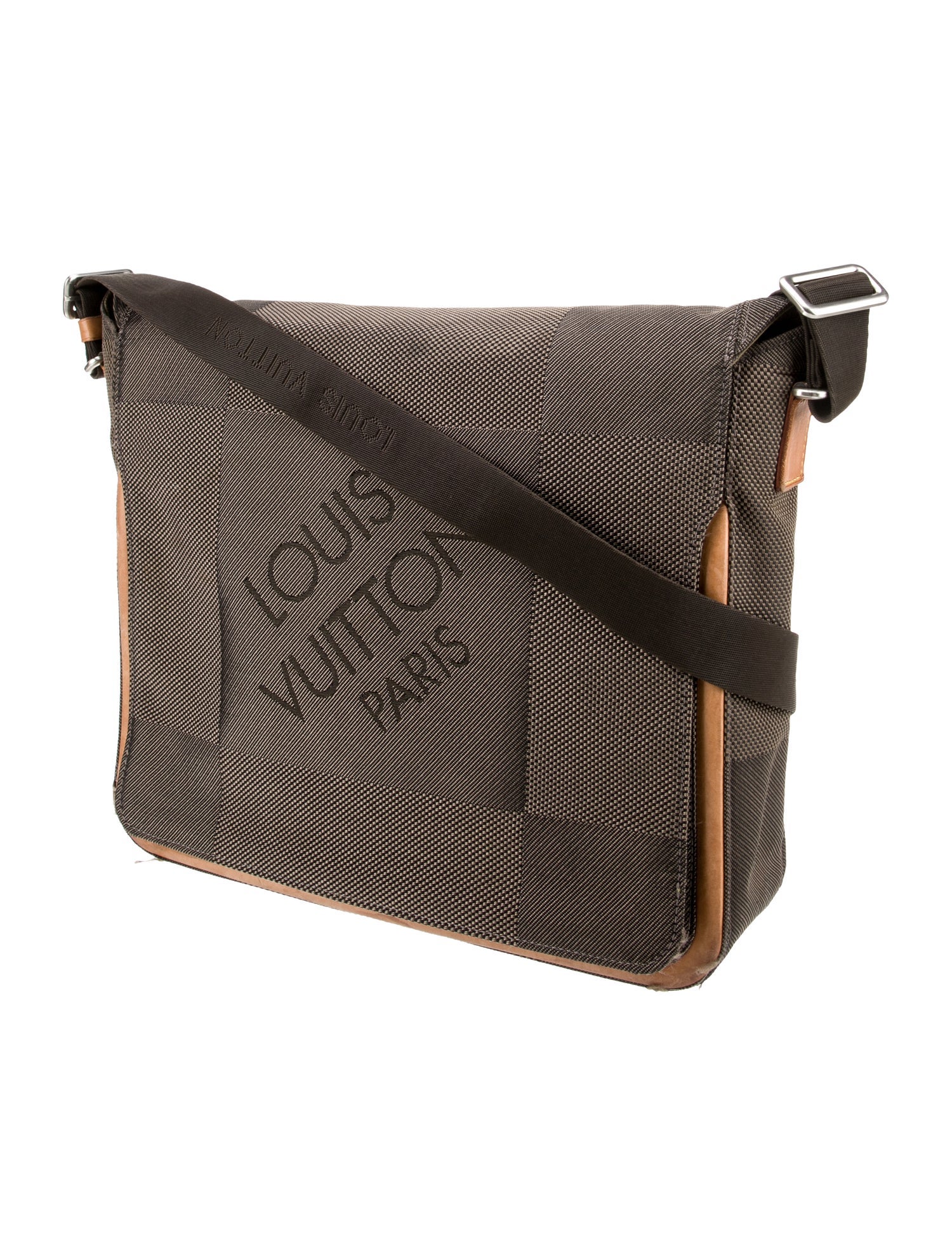 Louis Vuitton Canvas Terre Damier Geant Messenger Vintage